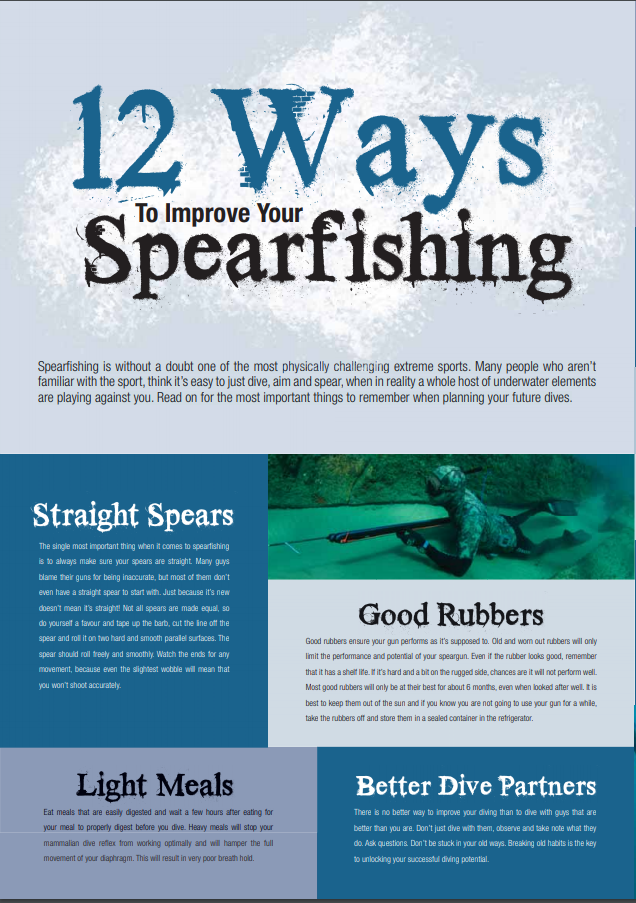 12 ways spearfishing